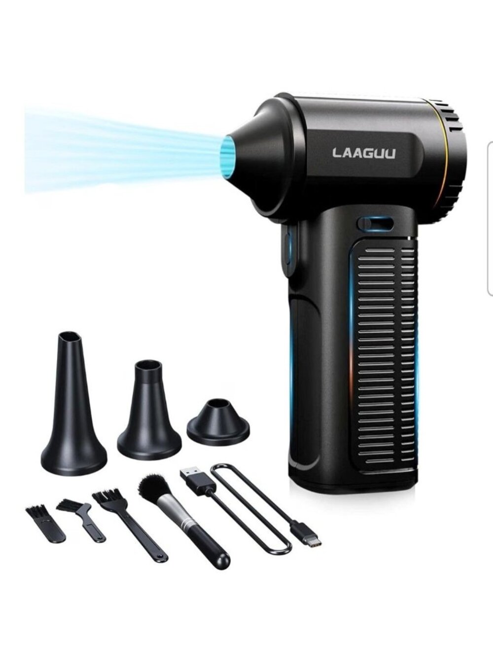 Electric Compressed Air Duster Handheld Mini Blower Cordless